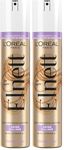 L'Oréal Paris Elnett Hair Spray, for Dull Hair, Enriched with Vitamin E, Up to 72h natural strong hold, 200ml (Pack of 2)