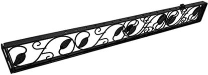 Security Decorative Bar Sliding Patio Door Lock Safety Brace Proof Adjustable