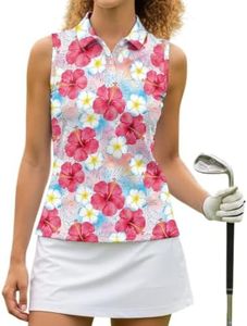Zengppxfd Womens Golf Tank Top Breathable Stretchy Quick-Dry