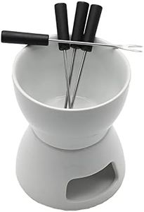 Butter Heater Italian Style Ceramic Butter Warmer Set Melt Hot Pot Bowl for Cheese Chocolate Butter Caramel (Package A)