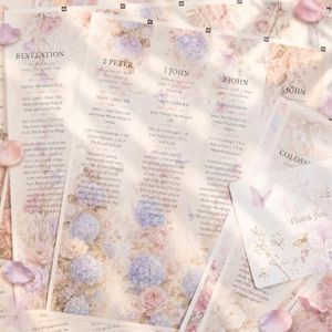 UPAFEXXI Bible Tabs, 66 Book Bible Journaling Strips for Wide Margin Bibles