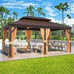 YOLENY 12' x 18' Gazebo Hardtop wit