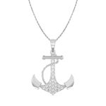 Anchor Sterling Silver Necklaces