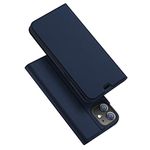 ELICA PU Leather Wallet Case Kickstand | TPU Inside | Magnetic Closure | Full Body Protection Flip Cover for iPhone 11 - Blue