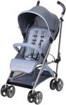 Cosco Simple Fold Compact Stroller, Folds with one Hand and Stands on its own, Organic Waves