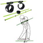 SWINGALIGN Golf Swing Trainer - Swing Align XL Bundle - Golf Training Aids for Fast, Guaranteed Improvement. Patented Device Improves Alignment, Connection, Rotation. Better Distance and Accuracy.