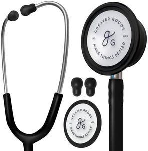 Greater Goods Dual-Head Stethoscope for Nurses, Medical Students & EMTs