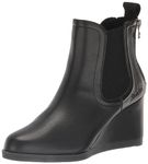 Blowfish Malibu Women's Praline Chelsea Boot, Black Far Out, 5 UK