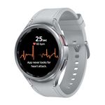 Samsung Galaxy Watch6 Classic LTE (47mm, Silver, Compatible with Android only) | Introducing BP & ECG Features