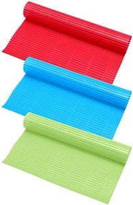 3 Pieces Kitchen Sushi Rolling Mat Non Stick Sushi Making Kit Japanese Plastic Sushi Rolling Maker Homemade for Home Kitchen DIY Sushi Plate Mat
