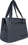 WILD MODA Women's Shoulder Bag, Set of 1 Grey & Black