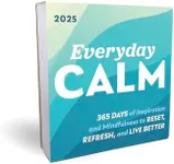 2025 Everyday Calm Boxed Calendar: 365 Days of Inspiration and Mindfulness to Reset, Refresh, and Live Better (Motivational, Self-Care & Daily Stress Relief Desk Gift)