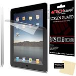 TECHGEAR [2 Pack] Screen Protectors for iPad 4 iPad 3 & iPad 2 - Clear Screen Protector Guard Covers with Cloth & App Card - for 2nd, 3rd & 4th Generation iPad