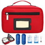 Portable Insulin Cooler Bag Travel Case Waterproof Medical Diabetic Organizer Medication Insulated Cooling Bag