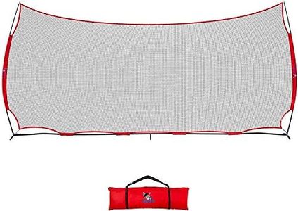 ANYTHING SPORTS 20x10ft Sports Net | 200 SQ feet of Protection | Multi Sport Netting Barrier, Sports Net, Baseball Netting Backstop | Perfect for Golf, Baseball, Basketball, Soccer, Lacrosse, Hockey