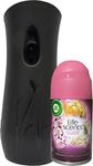 Air Wick Life Scents Automatic Air Freshener Spray Starter Kit, Flowers, Melon and Vanilla