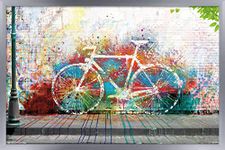 Ghost Bike Wall Poster