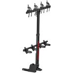 Yakima 4-Bike Vertical Hanging Hitch Mount Carrier, Tilt-Away Steel Bike Rack, Hangover 4