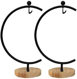 YY YEARCHY Ornament Display Stand Metal Stand Terrarium Air Plant Stand Flower Pot Holder Iron Pothook Stand for Hanging Glass Globe Ball