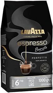 Lavazza, Espresso Barista Perfetto, 1Kg, Roasted Coffee Beans, Ideal for Espresso or Superautomatic Coffee Machines, with Floral Aromatic Notes, 100% Arabica, Intensity 6/10, Medium Roasting