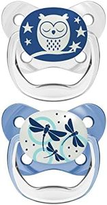 Dr Brown's Prevent Glow in The Dark Soothers Owl/Dragonfly 0-6 Months