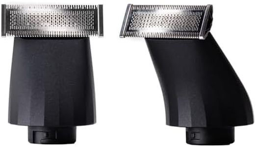 SUPPLY Trimmer Replacement Blades for Men, 2-Pack – Stainless Steel Foil Heads Compatible with the SUPPLY Beard & Body Trimmer – Wet & Dry Use