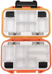 Waterproof Fishing Lure Box Spoon Hooks Baits Storage Tackle Box Containers for Casting Fishing Fly Fishing,Large/Medium/Small Lure Case