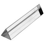 Sourcemall Optical Glass Triangular Prism for Teaching Light Spectrum Physics and Photo Photography Prism, 150mm