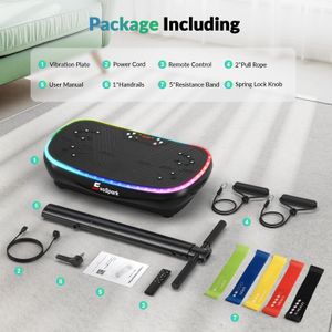 EvoSpark 4D PRO Vibration Plate – Full Body Fitness Machine