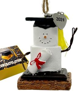 2024 Graduation Ornaments College Graduation Christmas Ornaments for Christmas Tree Personalized Christmas Grad Graduate Ornament 2024 Keepsake Senior Graduation High School Graduation Class of 2024