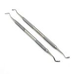 BSI Dental Filling Condenser Instrument set of 2 Pieces Stainless steel