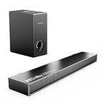 ULTIMEA Sound Bar for TV with Dolby Atmos, 190W Peak Power, 3D Surround Sound System for TV Speakers, 2.1 Soundbar with Subwoofer, Home Theater Audio Sound Bar, Bass Boost, Ultra-Slim Series Nova S50