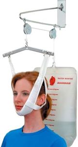 DMI Over the Door Posture Corrector and Cervical Neck Traction Device for Physical Therapy, FSA HSA Eligible Neck Stretcher, Back Stretcher, Neck Pain, Migraine Relief, Back Pain or Arthritis