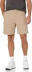 Savane Men's Regular Hiking Cargo Shorts (Size 32-44), Khaki, 38