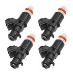 Hoypeyfiy 4PCS 16450-RNA-A01 Fuel Injector Nozzles Flow Matched Fuel Injectors 1.8L Replacement for Honda Civic 2006-2011 Replaces FJ785 FJ1045