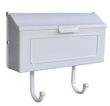 Special Lite Products SHH-1006-WH Horizon Horizontal Mailbox, White