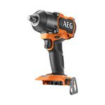 AEG 18 V PRO18V brushless Cordless Impact Wrench BSS18MTF12BL-0 (max. Torque 785 Nm, 1/2 inch Square Socket with snap Ring, 4 Switching Levels, Impact Rate 0-3,200 min-1, o, Battery and Charger in