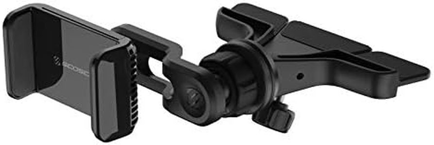 Scosche UH4CDPDV-SP CarMount 3-in-1 Universal Phone CD/Dash/Vent Mount Kit for The Car , 360 Rotation