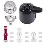 Steam Release Handle,Float Valve Replacement Parts with Anti-Block Shield For Instant Pot Duo/Duo Plus 3, 5, 6 and 8 Quart,Instant Pot Smart Wifi(6 Qt) (DUO)