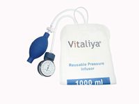 Pressure Infusion Bag Aneroid Gauge 1000cc Stopcock