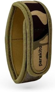 ATC Handels GmbH Para'Kito Anti-Mücken Armband inkl. 2 Pellets für Kinder und Erwachsene - Mückenschutz, Mückenabwehr, Schutz gegen Mücken für Hand- und Fußknöchel, Camouflage grün