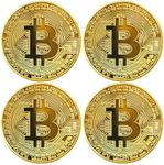 4 Pcs/Set Bitcoin Commemorative Col