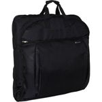 Delsey Luggage Helium Garment Bag, Suit or Dress Bag, Includes Carry Handle, Black