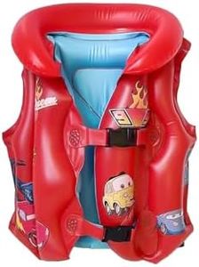Cockatoo SF222- Swimming Floats Vests, Small Swimming Vests, Life Jacket Personal Flotation Safety Life Jacket, Size:37 Cm, Red