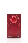 Tivoli Audio PAL BT Rechargeable Portable Radio, 14-Hour Battery (FM Tuner Only) (Red)