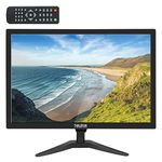 Thinlerain 20 inch PC Monitor 16:9 1600x900 Resolution Kitchen Monitor, LED Monitor Build in Speaker, 60 Hz, VESA Mountable, with VGA HDMI AV BNC USB Ports, for FireStick, Computer, Laptop