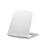 Cera Toilet Seat Cover Cutina Wall Mounted White | Dura Plast Soft Close | D-Shaped | Modern | 45x35 cm | 1 Piece (Cutina Seat Cover)