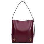 Miraggio Gabriella Tote Bag For Women (Wine)