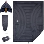 iClimb 3M Insulation Warm Camping Blanket Ultralight Compact (Dark Grey, 1.52 lb)