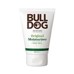 Bulldog Skincare Original Men's Moisturiser, Non-Greasy Hydration, Fast Absorption Daily Moisturiser for Men 100ml